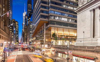 forty second street and Vanderbuilt Avenue in New York City