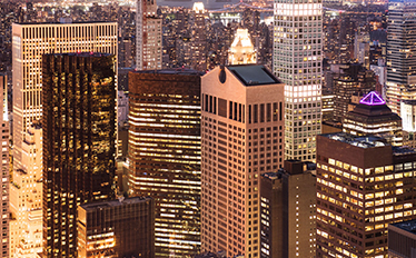 forty second street and Vanderbuilt Avenue in New York City